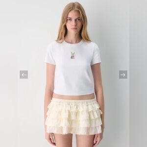 Aritzia Bunny Baby Tee